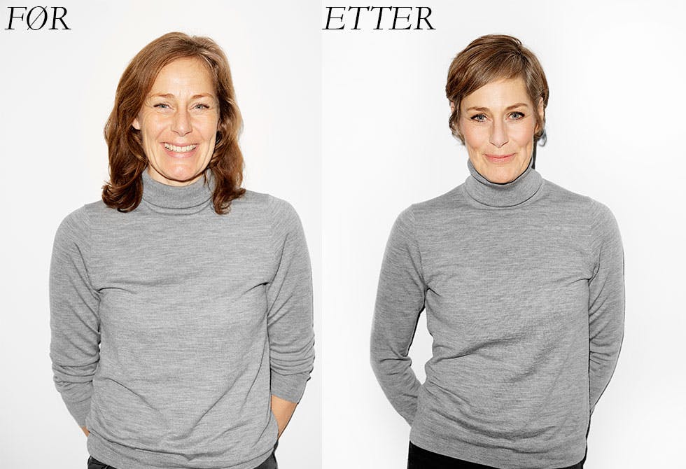 Rikke Lützhøft: Ny på håret: Slik går du fra farget til grått hår